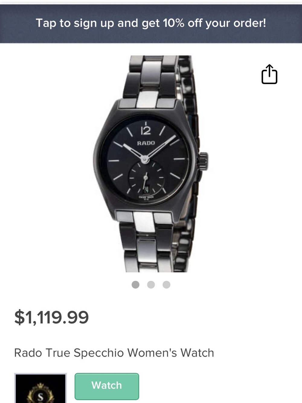 STUNNING WOMANS RADO WATCH! Perfect new condition! ⌚️⌚️⌚️⌚️⌚️